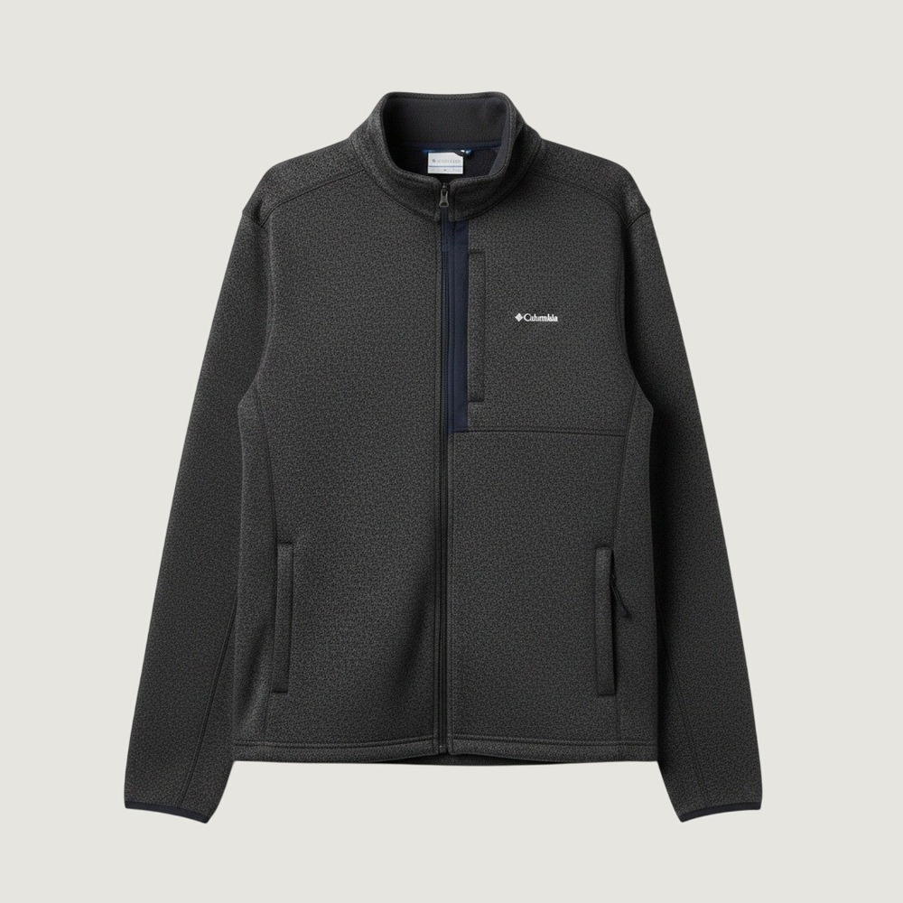 Columbia Men's Sweater Weather™ Full Zip Jacket Heather Black XL